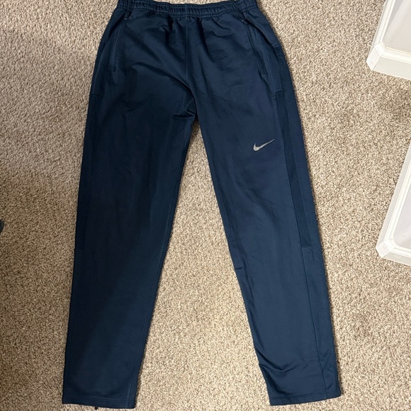 Nike Men's Dark Blue Dri-Fit Joggers Pants - Picture 4 of 4